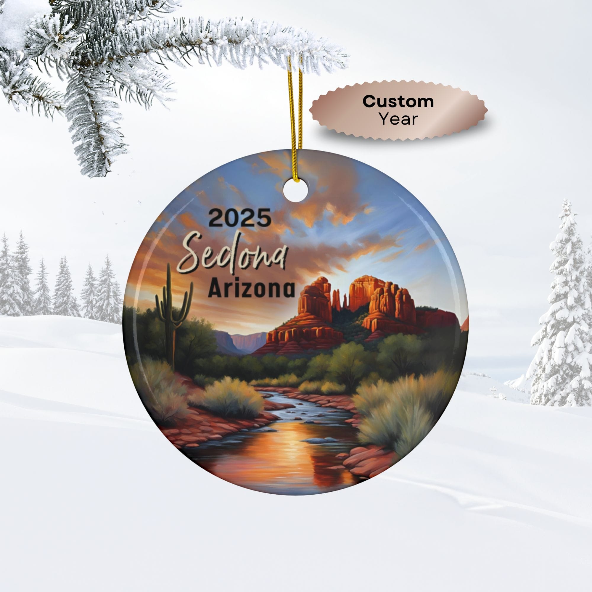Fernweh.personalizedornament.usa.arizona.sedona.cover.b