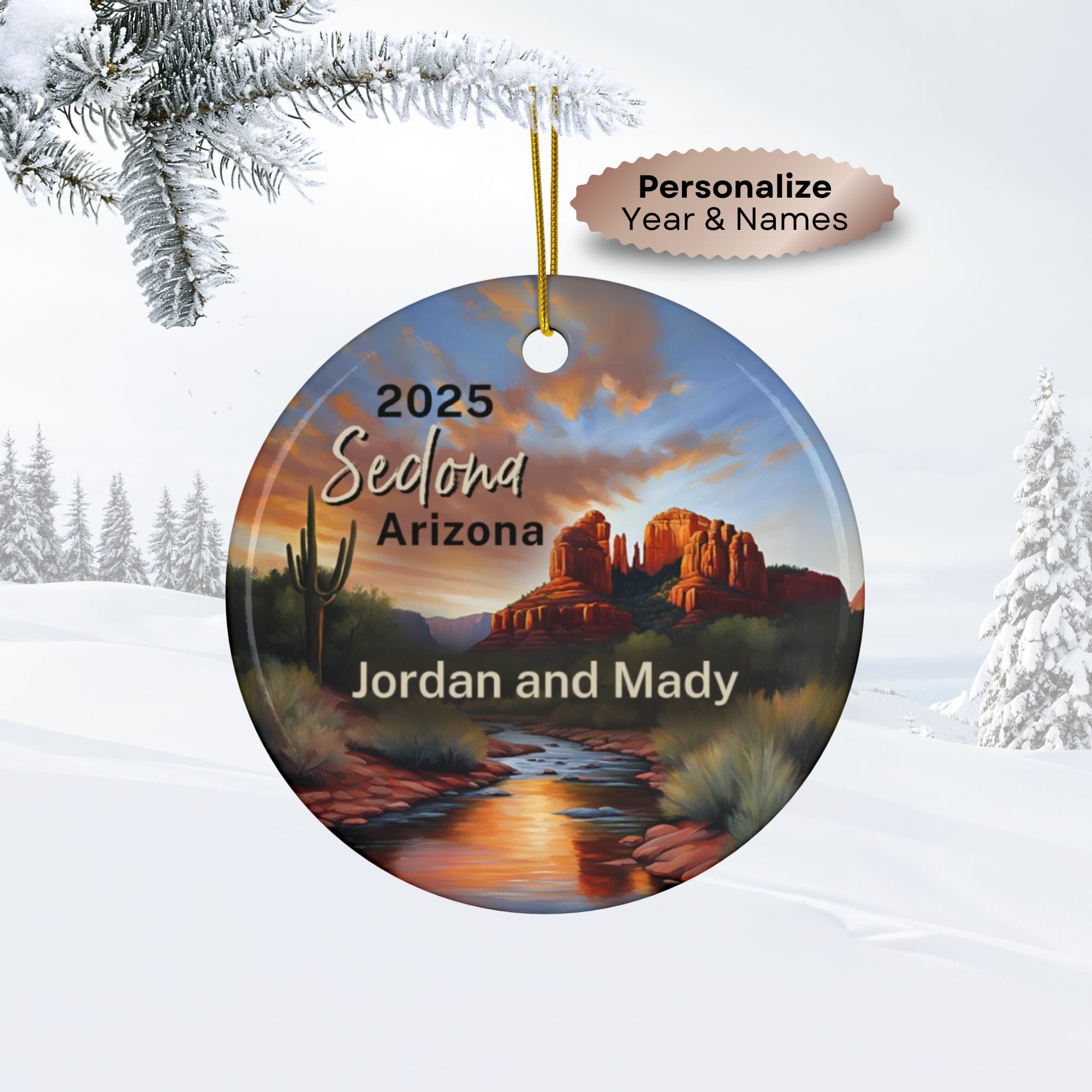 Fernweh.personalizedornament.usa.arizona.sedona.cover.c