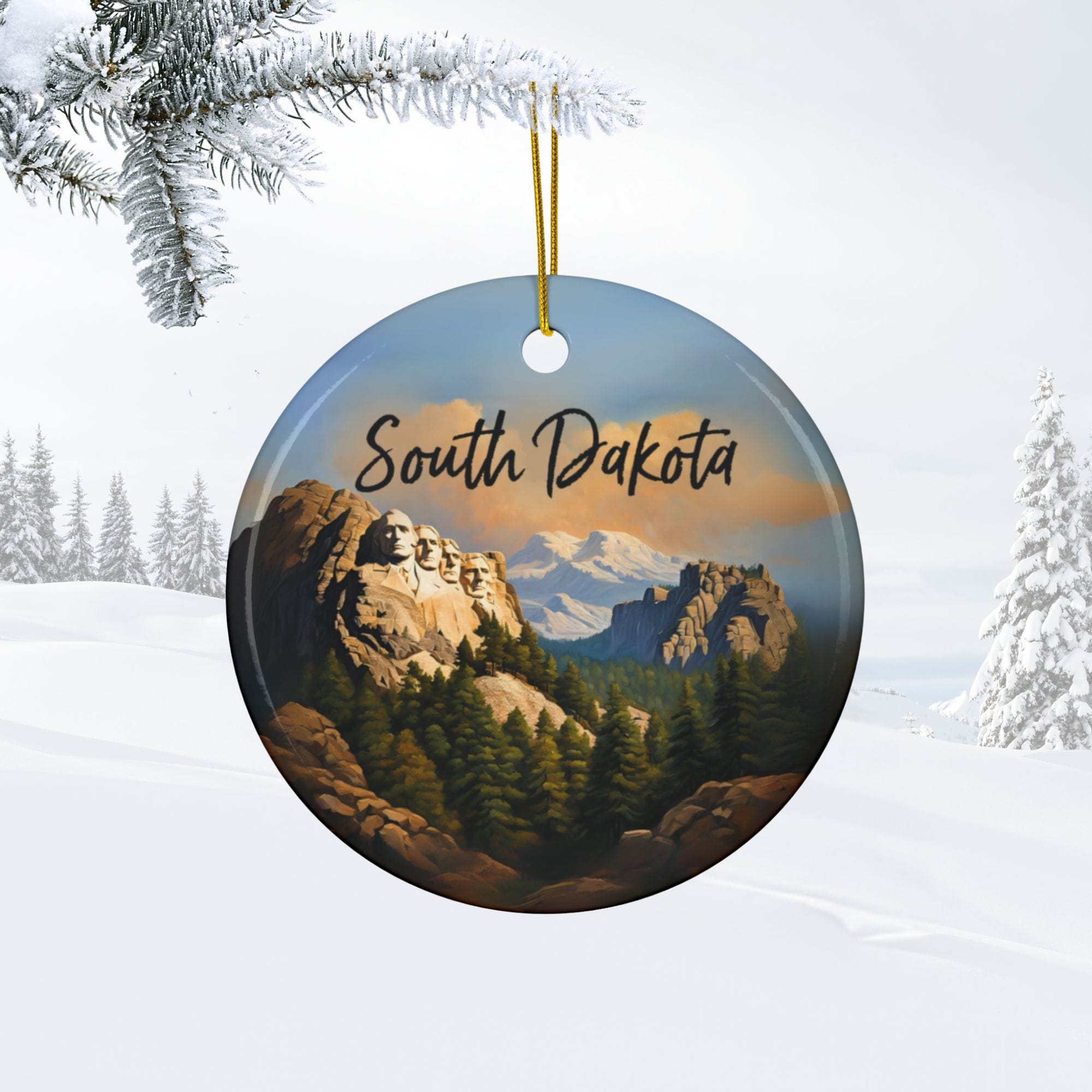 Fernweh.Personalized.Ornament.SouthDakota.Cover.A