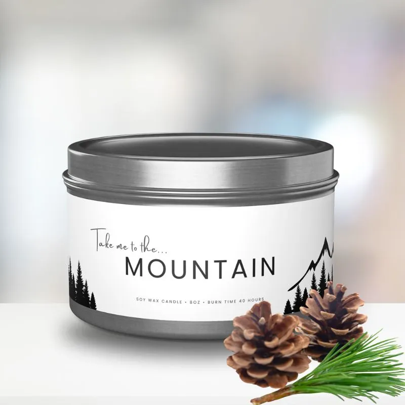 Fernweh.scentedcandles.silver.mountain