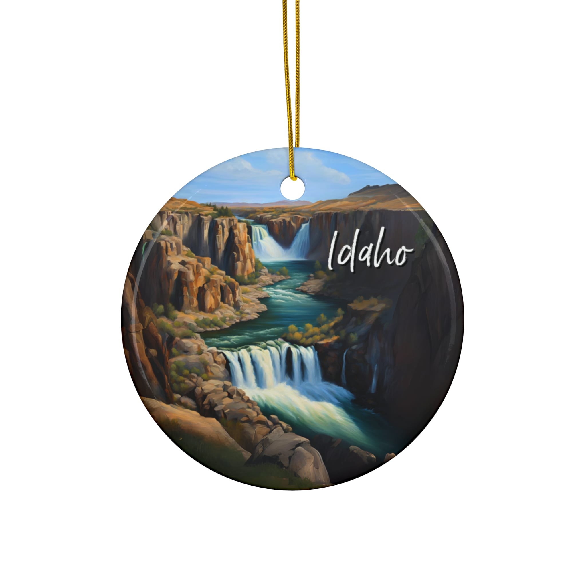 Idaho Ornament: Single-Sided