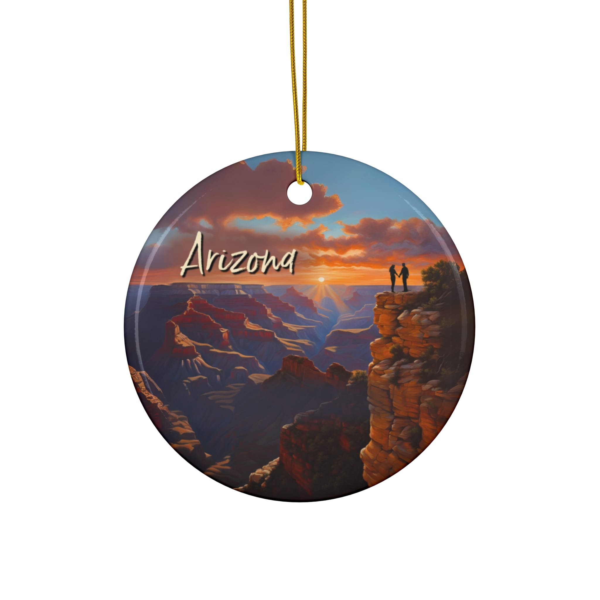 Arizona Grand Canyon Ornament: Single-Sided