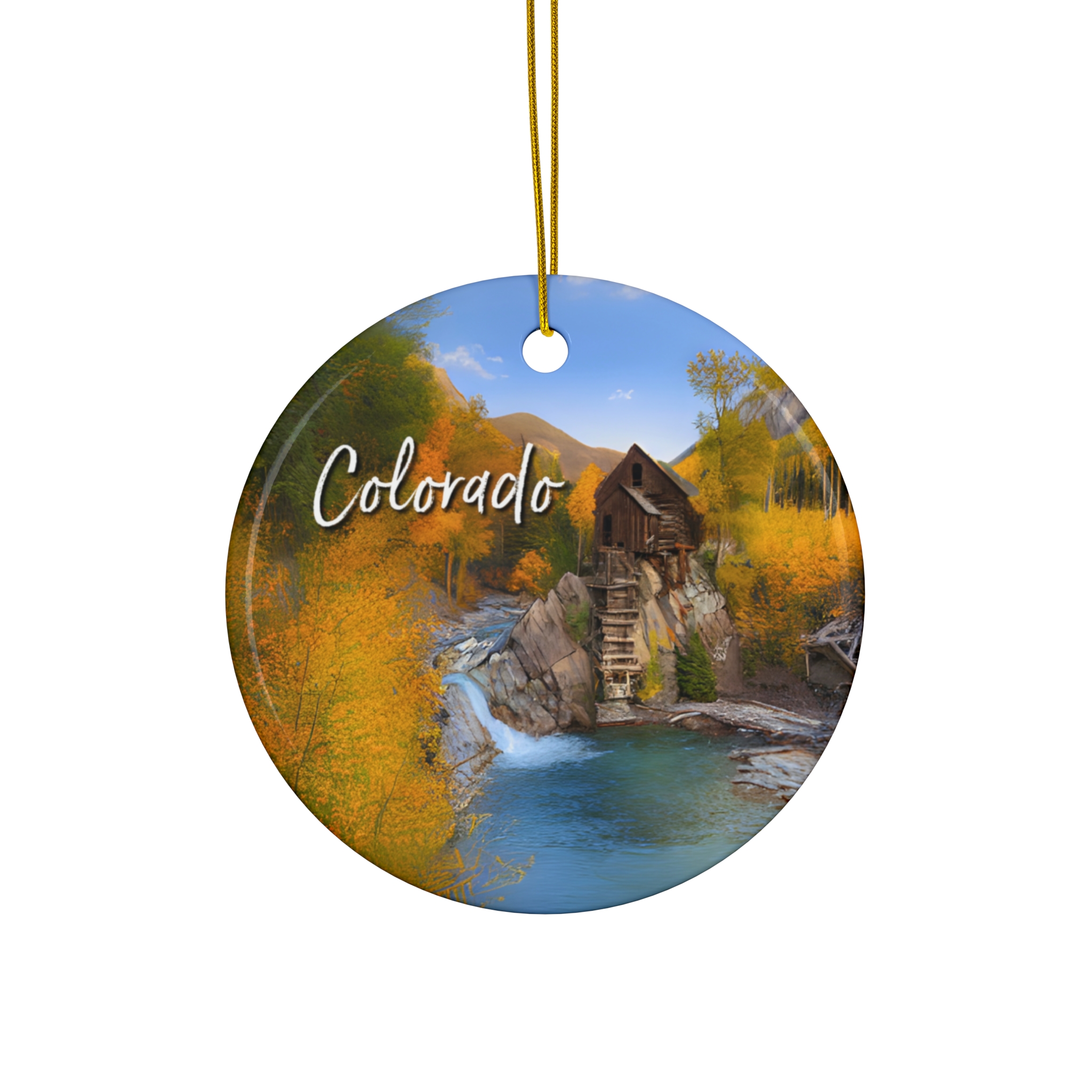 Colorado Ornament: Single-Sided