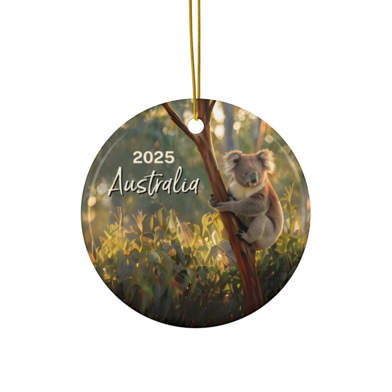 Fernweh Australia Koala Ornament with Custom Year