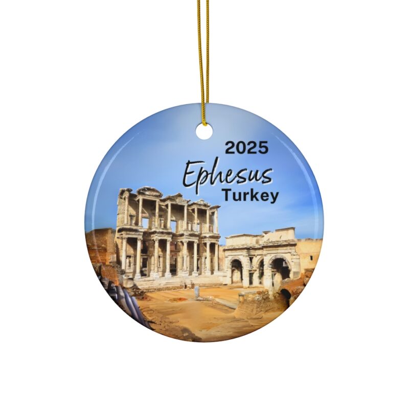 2025 Ephesus Turkey Ceramic Christmas Ornament