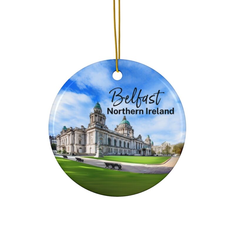 Belfast Northern Ireland Personalized Ornaments: Belfast City Hall