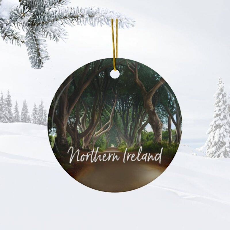 Northern Ireland Personalized Ornaments: The Dark Hedges