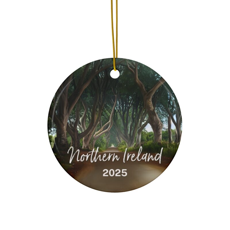 2025 Northern Ireland Personalized Ornaments: The Dark Hedges