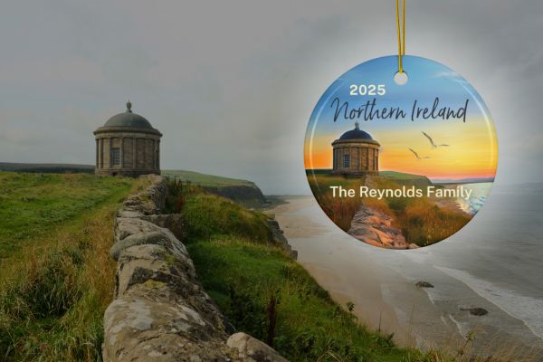 Fernweh.TravelGifts.NorthernIreland.MussendenTemple.Keepsake
