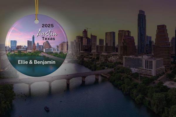 FernwehTravelGifts.com Texas Souvenir: Austin Skyline
