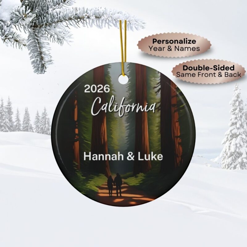 Fernweh.Ornament.USA.California.Redwoods.Cover.C