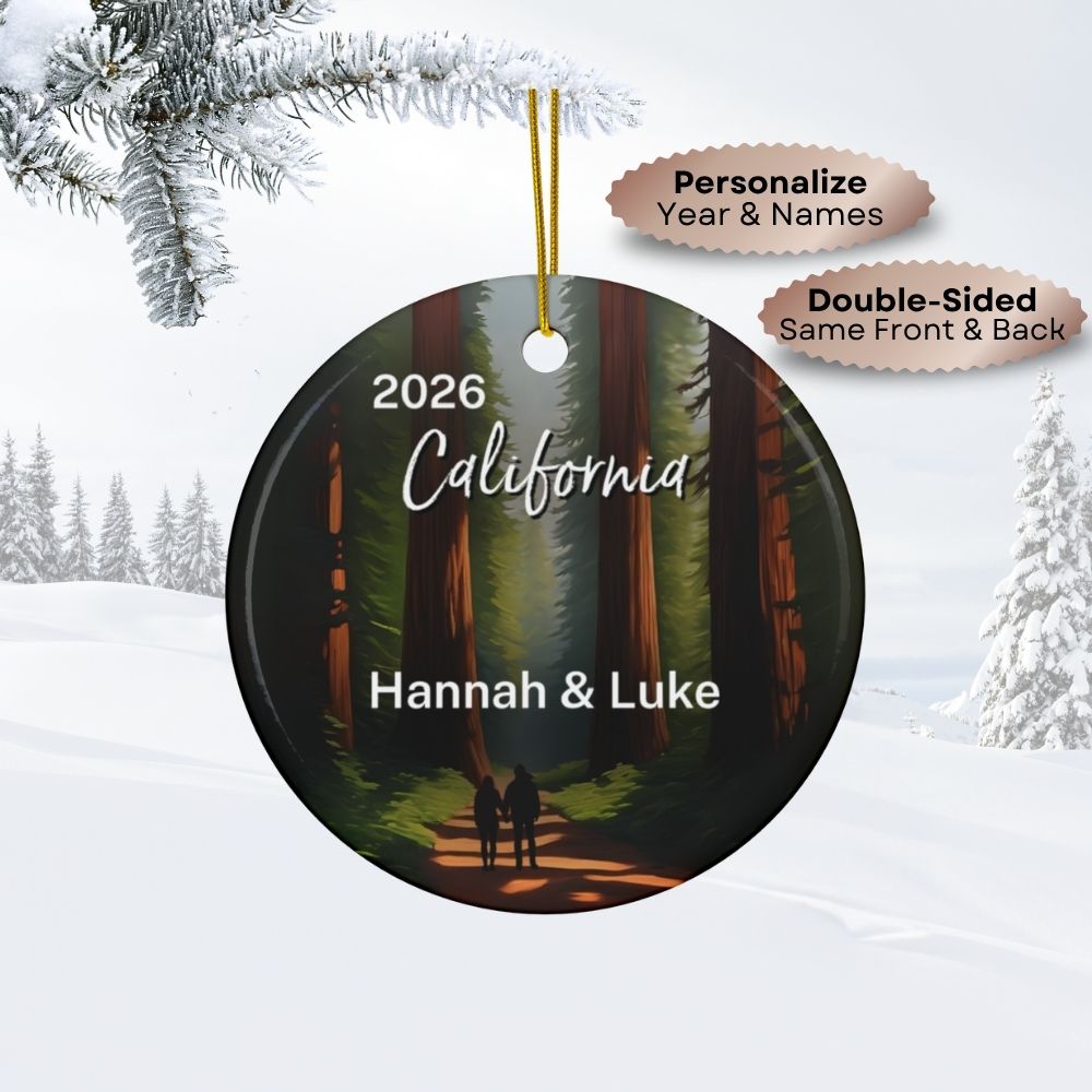 Fernweh.Ornament.USA.California.Redwoods.Cover.C