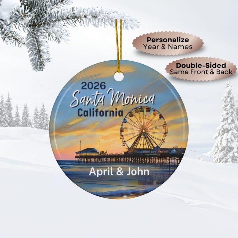 Fernweh.Ornament.USA.California.SantaMonica.Cover.C