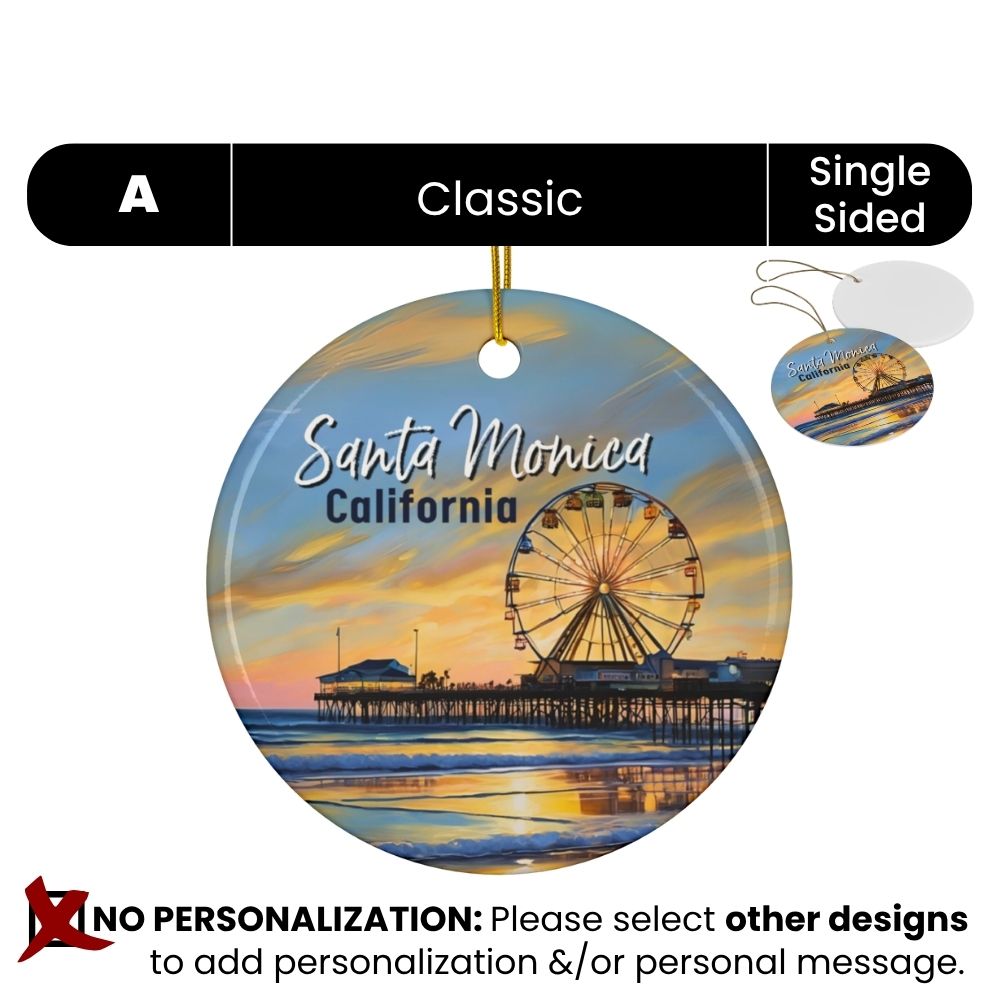 Fernweh.Ornament.USA.California.SantaMonica.Design.A