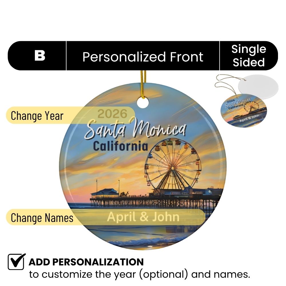 Fernweh.Ornament.USA.California.SantaMonica.Design.B