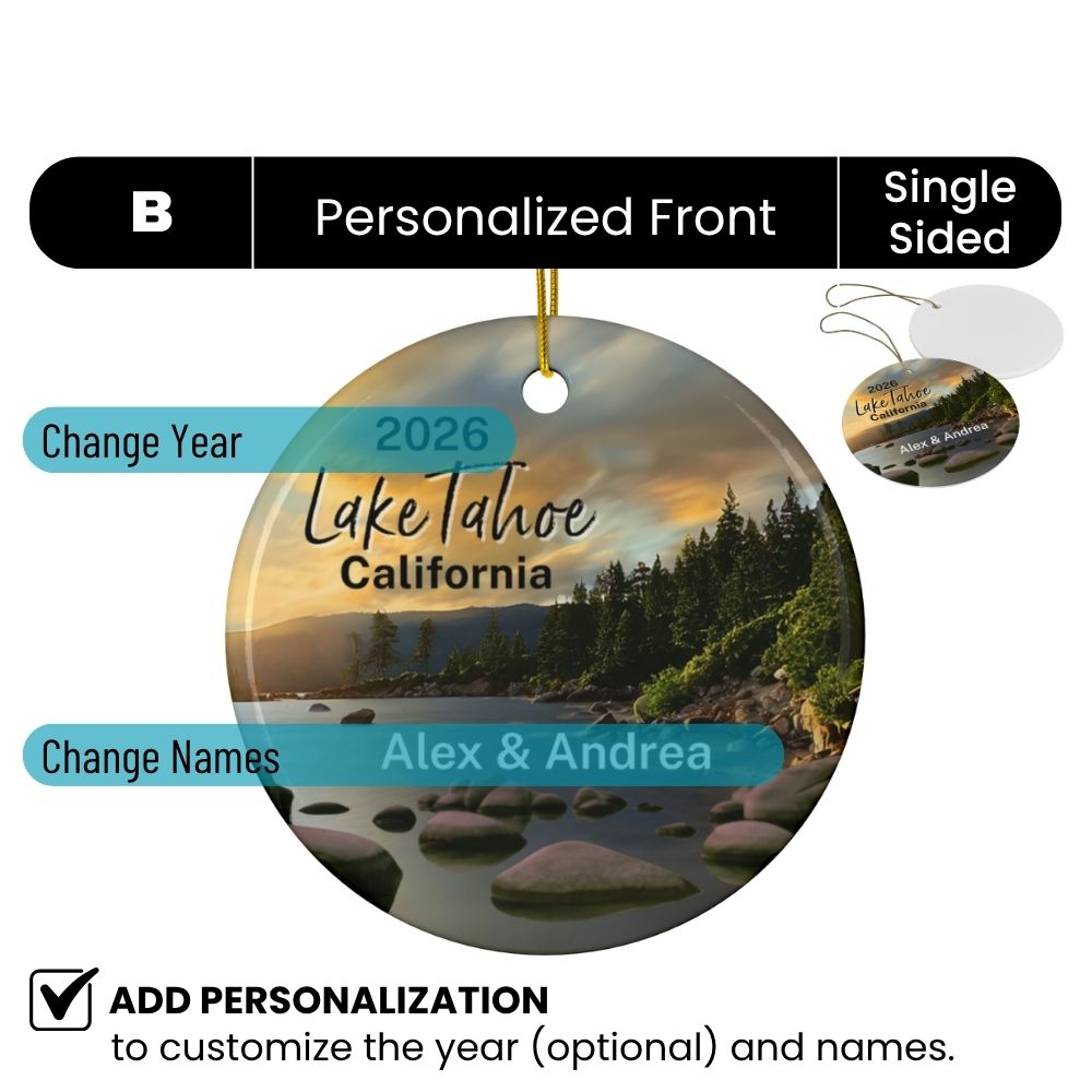 Fernweh.Ornament.USA.California.LakeTahoe.Design.B
