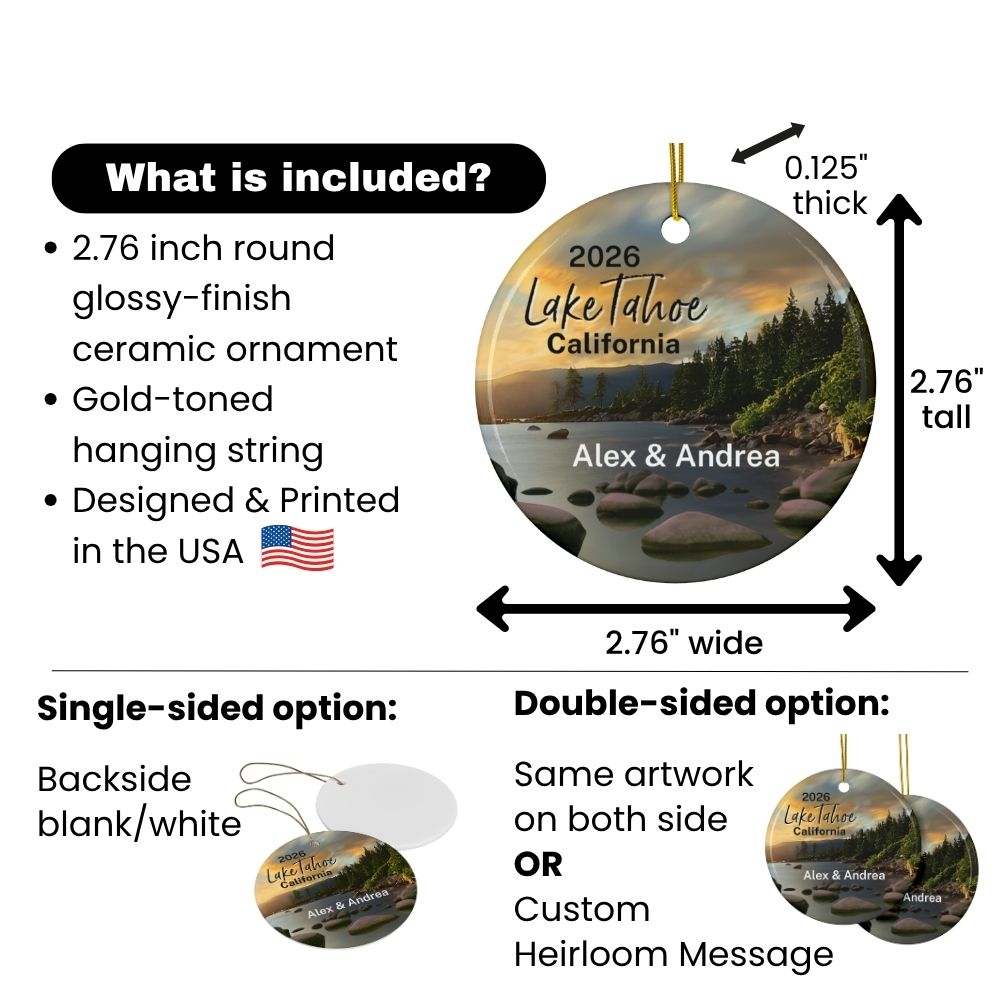 Fernweh.Ornament.USA.California.LakeTahoe.Details