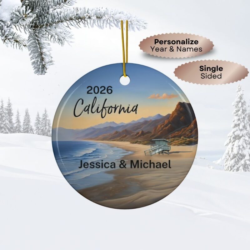 Fernweh.Ornament.USA.California.Beach.Cover.B