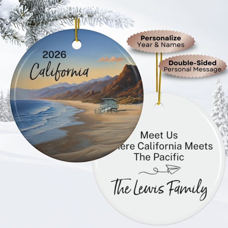 Fernweh.Ornament.USA.California.Beach.Cover.D