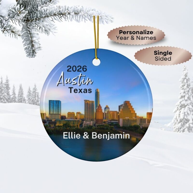 Fernweh.Ornament.USA.Texas.Austin.Skyline.Cover.B