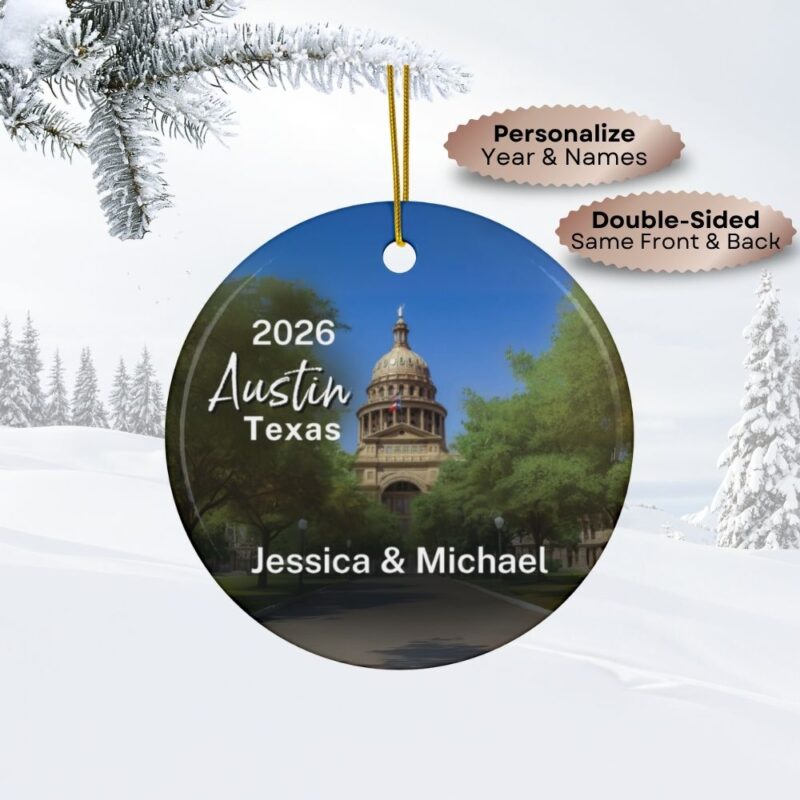 Fernweh.Ornament.USA.Texas.Austin.Capitol.Cover.C