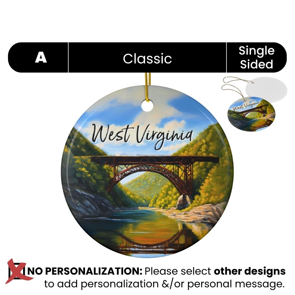 Fernweh.Ornament.USA.WestVirginia.Design.A